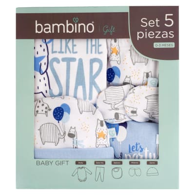 BAMBINO SET DE ROPA 5 PIEZAS HOMBRE (I20) BAMBINO SET DE ROPA 5 PIEZAS HOMBRE (I20)