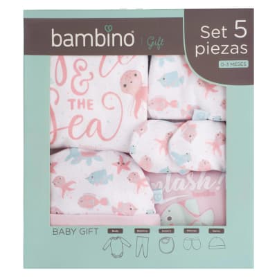 BAMBINO SET DE ROPA 5 PIEZAS MUJER (I20) BAMBINO SET DE ROPA 5 PIEZAS MUJER (I20)