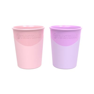 VASOS TWISTSHAKE 170ML 2UN ROSADO/MORADO PASTEL1