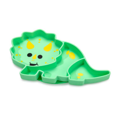 PLATO DE SILICONA DINOSAURIO1