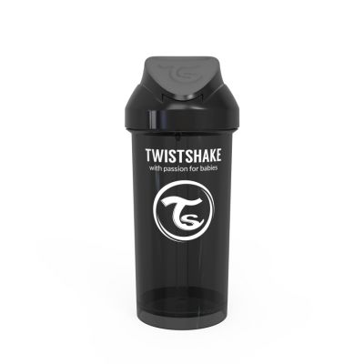 VASO CON BOMBILLA TWISTSHAKE NEGRO 360ML1