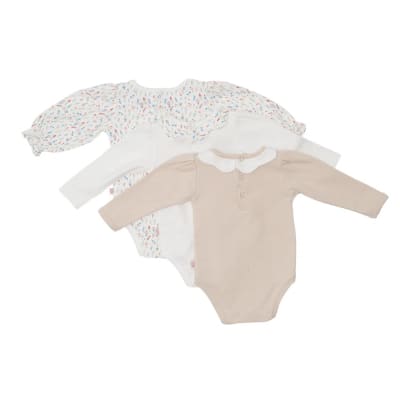 PACK 3 PCS BODY BEBE NIÑA SUR PVV209 (PVV) PACK 3 PCS BODY BEBE NIÑA SUR PVV209 (PVV)