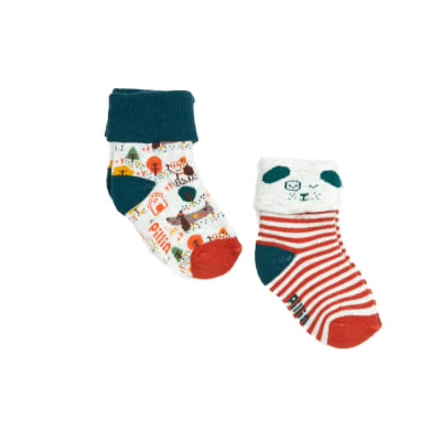 PACK 2 CALCETINES BEBE NIÑO SUR PAV107 (PAV) PACK 2 CALCETINES BEBE NIÑO SUR PAV107 (PAV)