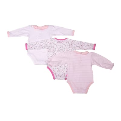 BODY BEBE NIÑA PACK 3 PCS SUR PVW205 (PVW) BODY BEBE NIÑA PACK 3 PCS SUR PVW205 (PVW)