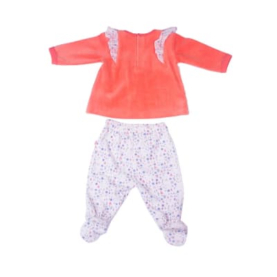 CONJUNTO BEBE NIÑA COR PVW311 (PVW) CONJUNTO BEBE NIÑA COR PVW311 (PVW)