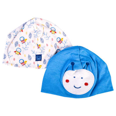GORRO GAMUZA PACK 2 PCS BEBE PVX2191