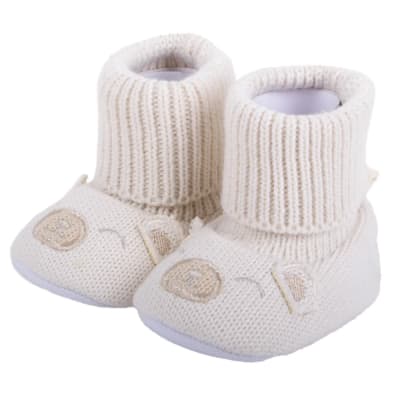 PANTUFLA RECIEN NACIDO NIÑA BEI PZZ101 (PZZ)1