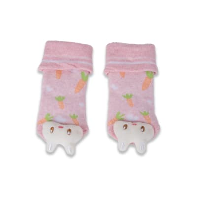 CALCETINES RECIEN NACIDO NIÑA ROS PAZ132 (PVZ)1