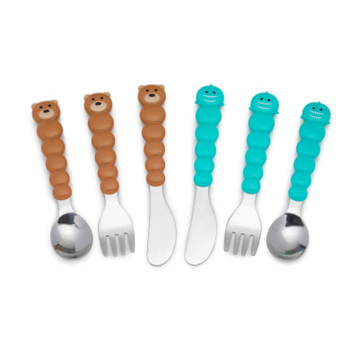 SET DE 6 CUBIERTOS TIBURON-OSO1