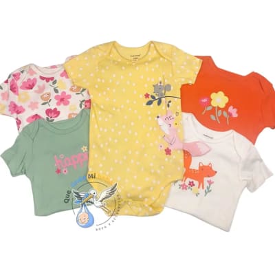 SET 4 BODYS M/L BEBE OSO EN CASA1