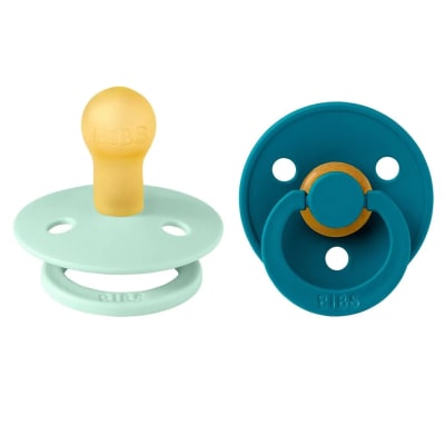 CHUPETE BIBS X2 NORDIC MINT/FOREST LAKE1