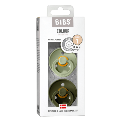 CHUPETE BIBS X2 SAGE/HUNTER GREEN1