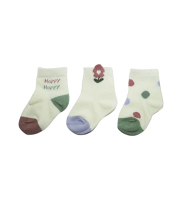 SET 3 PARES DE CALCETINES PARA BEBE1