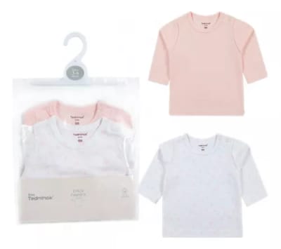 SET 2 CAMISETAS M/L BEBA TEDMIMAK1