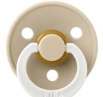 CHUPETE BIBS COLOUR ROUND LATEX X1 VANILLA GLOW1