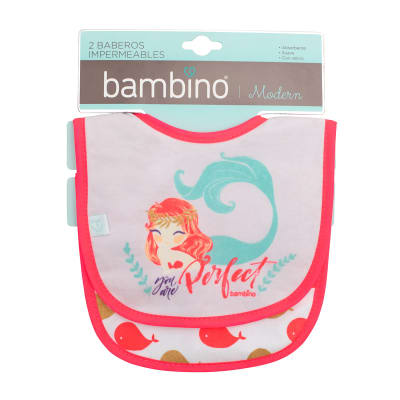 2PACK BABEROS TOALLA NIÑA 2PACK BABEROS TOALLA NIÑA