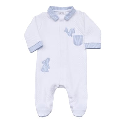 ENTERITO BUNNY LISTADO AZUL ENTERITO BUNNY LISTADO AZUL