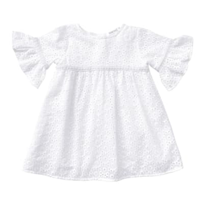 VESTIDO CAMILA BRODERI BLANCO VESTIDO CAMILA BRODERI BLANCO
