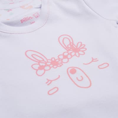PACK 3 CAMISETAS BEBE NIÑA (PRQ) PACK 3 CAMISETAS BEBE NIÑA (PRQ)