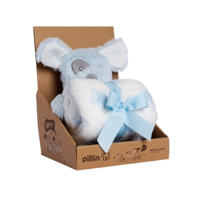 PELUCHE CON MANTA BEBE PELUCHE CON MANTA BEBE