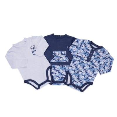 BODY BEBE NIÑO PACK 3 PCS PVR226 (PVR) BODY BEBE NIÑO PACK 3 PCS PVR226 (PVR)