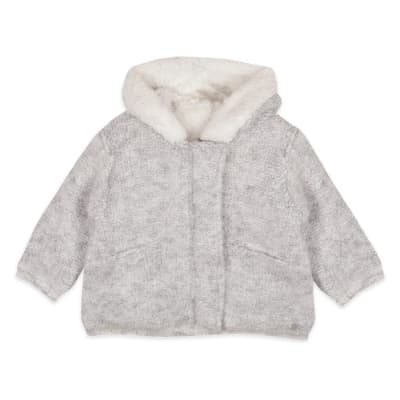 CHAQUETA BEBE NIÑA GRI PVR812 (PVR) CHAQUETA BEBE NIÑA GRI PVR812 (PVR)
