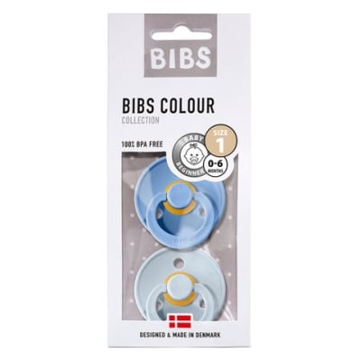 CHUPETE BIBS X2 SKY BLUE/BABY BLUE1