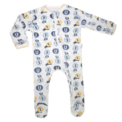 PIJAMA SUAVECITO BLANCO LEON1