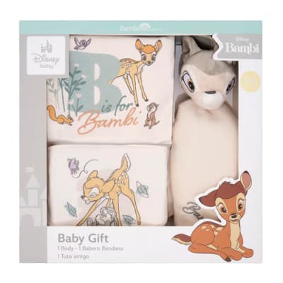 SET 3 PIEZAS BABY GIFT BAMBI UNISEX1