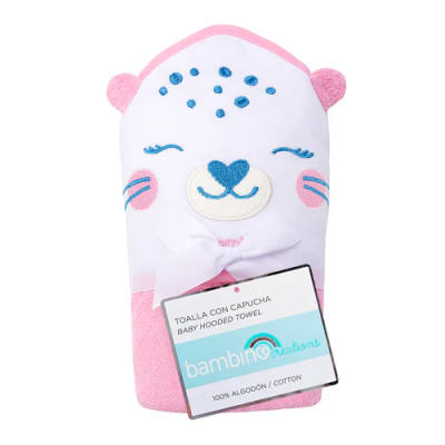 TOALLA CAPUCHA BAMBINO NIÑA1