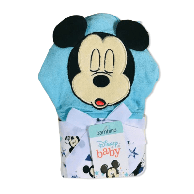 TOALLA CAPUCHA MICKEY OJOS CERRADOS1