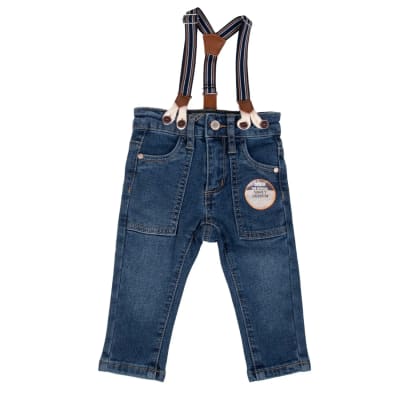 JEANS BEBÉ NIÑO AZU PVB720 (PVB)1