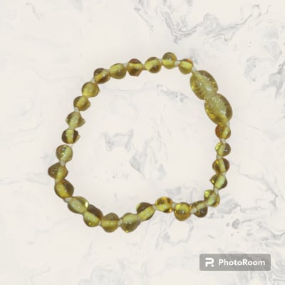 PULSERA BEBE AMARILLO MIEL PULIDA1