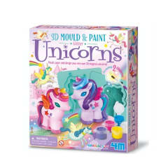 MOLDEA PINTA UNICORNIOS 3D