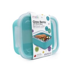 CONTENEDOR DE VIDRIO CON TAPA 740ML