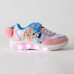 ZAPATILLA CON LUCES TODDLERA BINGO POMPOM BLUEY