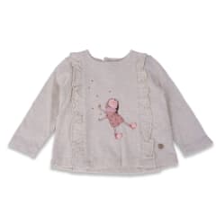 POLERA M/L NIÑA CRU PVX619 (PVZ)