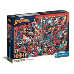 PUZZLE 1000 PIEZAS HOMBRE ARAÑA IMPOSIBLE COMPAC 0