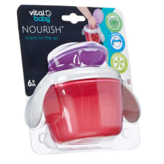 BOWL PARA SNACKS Y COLACIONES ROSADO