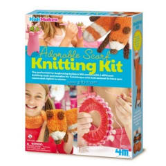 ADORABLE SCARF KNITTING  0
