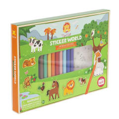 MUNDO DE STICKERS MUCHOS ANIMALES 0