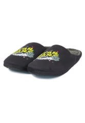 PANTUFLA HO STAR WARS NEGRA LOGO GALAXIA