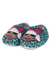 PANTUFLA NA LOL MENTA ANIMAL PRINT