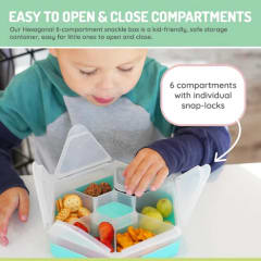 SNACLE HEXAGONAL 6 COMPARTIMIENTOS