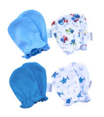 SET 4 MITONES ESTAMPADO