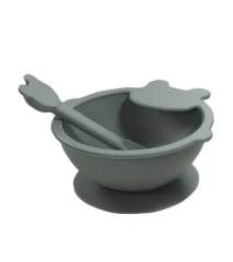 SET DE PLATO Y CUCHARA DE SILICONA