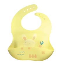 BABERO DE SILICONA AMARILLO