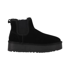 PLATAFORM CHELSEA LEATHER BLACK