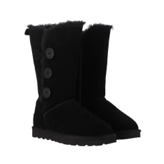 BLAST BUTTON HIGH LEATHER BLACK
