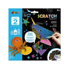 RASPA Y APRENDE FIGURAS CON VIDA MARINA 0